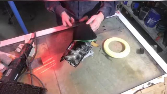 Карбоновый козырёк, кастомизация кепки, ламинация #carbo смотреть онлайн
