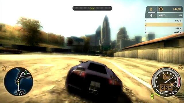 NFS Most Wanted (2005). Прохождение без комментариев #17. Черный с смотреть онлайн