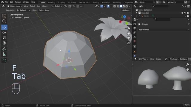 10. Design Environment Assets - Modeling Mushrooms смотреть онлайн
