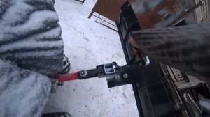 СнегоЗубр. Собираем и опробуем Зубр МТУ-450 с отвалом.