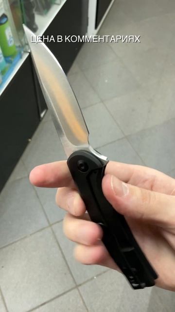 Складной нож CIVIVI NOx сталь Nitro-V, рукоять Black Steel смотреть онлайн