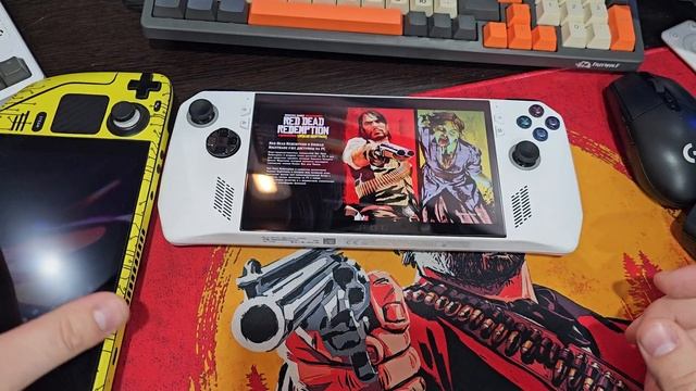 STEAM DECK ПРОТИВ ASUS ROG ALLY Z1 EXTREM В RED DEAD ONLINE! смотреть онлайн