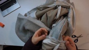 КАК СШИТЬ ПАЛЬТО ч4 // ПРИШИВАЕМ ПОДКЛАДКУ // ШЛИЦА / ПОД?