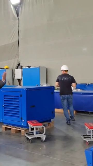 Сборка дизельной электростанции #shorts