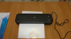 Ламинатор Aceline OL285 работа