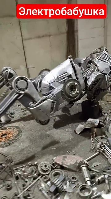 Робот #robot #творчество #diy #сварка #weldart смотреть онлайн