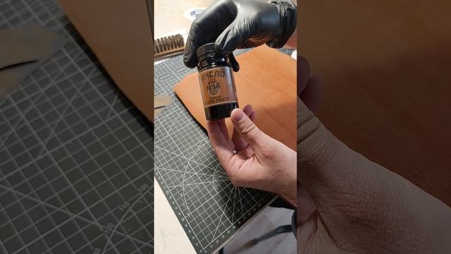 преображение кожи ч1 #покраскакожи #маслодлякожи