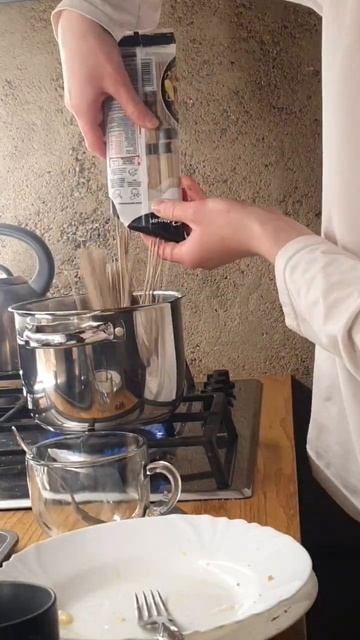 пробую гречневые макароны #пробую #еда #готовка #вкусн? смотреть онлайн