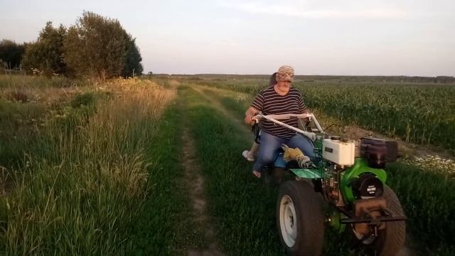 БРИЧКА ДЛЯ МОТОБЛОКА "ВАРЯГ" смотреть онлайн