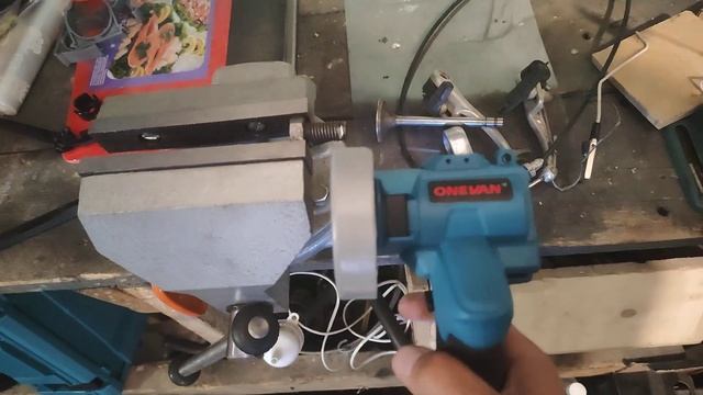 Мини УШМ onevan 76 мм под акб Макита. тест на металле и дере смотреть онлайн