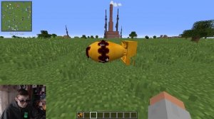 КАК ВЗОРВАТЬ ЯДЕРНУЮ БОМБУ (ТОЛСТЯК) В MINECRAFT 1.12.2 - Hbm's Nucl