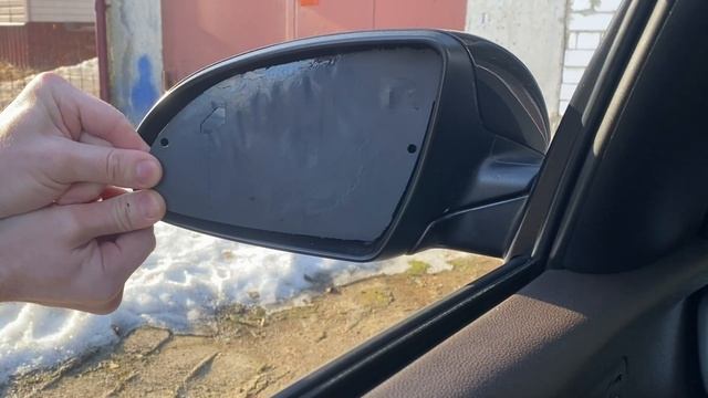 Как снять и заменить зеркальный элемент на Kia Optima 4 (2016-2 смотреть онлайн