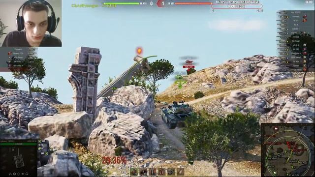 AMX M4 mle. 54 - Версия с микро пушкой - ( мир танков wot стрим г? смотреть онлайн