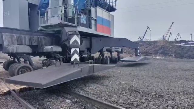 Перегон портальных кранов смотреть онлайн