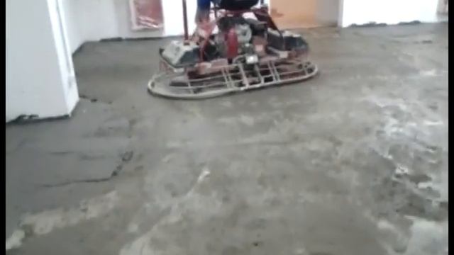 Бетонные полы с упрочненным верхним слоем "топпинг" смотреть онлайн