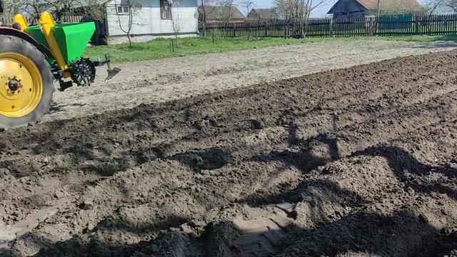Мтз-50 посадка картоплі.