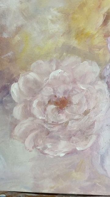 Пионы маслом смотреть онлайн