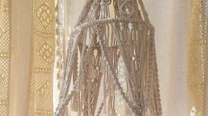 Котошатер, подвесная лежанка для кота в технике макраме 🤍