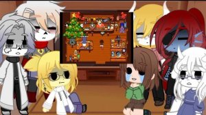 Реакция || что если открыть подарки + сюжет || Undertale || Gacha