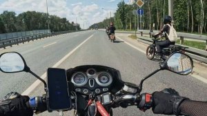 Покатуха на мопеде Nordwing C-Moto