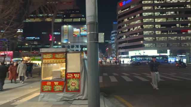 Прекрасная Вечерне/Ночная прогулка по улицам Джонно, Иксон Дон и Инсадонг)= смотреть онлайн