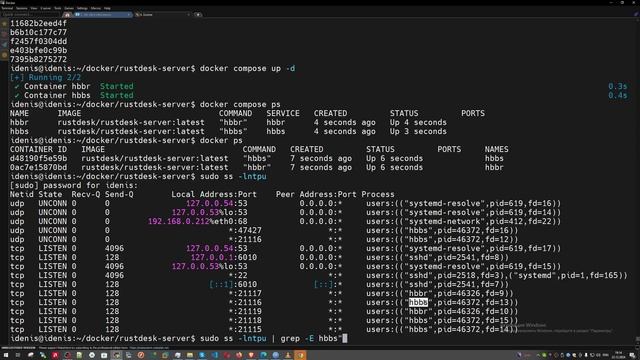 Установка RustDesk Server OSS смотреть онлайн