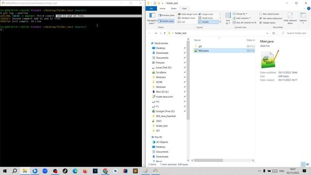 Git. Урок 15. Возврат к предыдущему коммиту. git checkout. смотреть онлайн