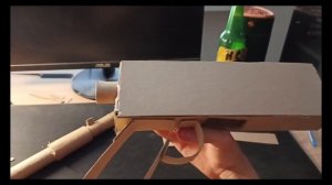 Сделал "Берданку" из игры Rust, из картона.