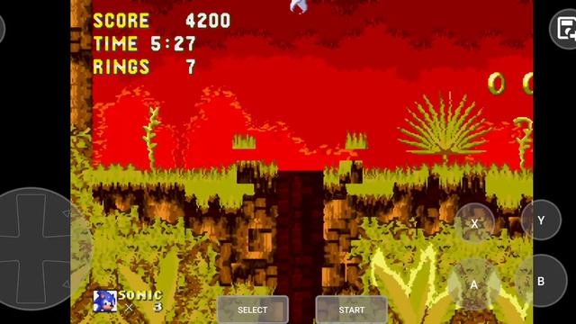 Sonic 3 начало игры