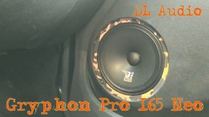 Офигенно громкий фронт Gryphon Pro165 Neo от DL Audio на Рено Лога?