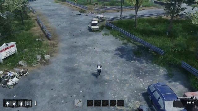 ПЕРВЫЙ ЗАХОД В HumanitZ (2025) — новичок страдает, но держитс