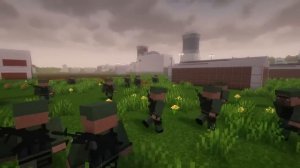 4-АЯ МИРОВАЯ МАЙНКРАФТ: 10000 ЖИТЕЛЕЙ VS 10000 РАЗБОЙНИКОВ #м?