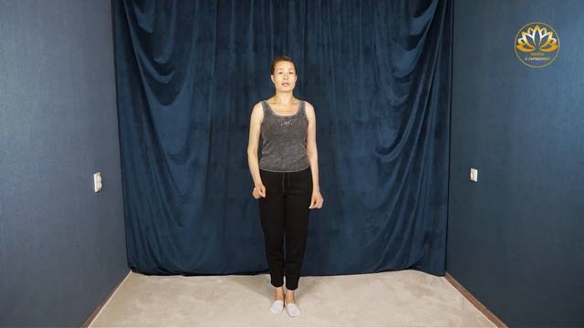 Упражнение для разработки коленных суставов.