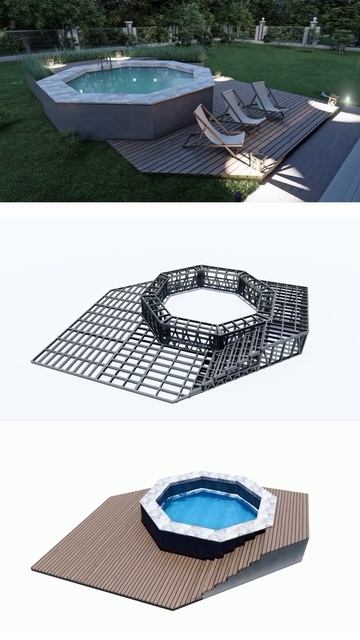 Подсистема под бассейн и террасу для зоны отдыха из ЛС смотреть онлайн