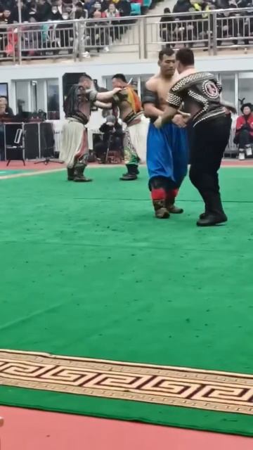 Өвөр монгол бөхийн барилдаан