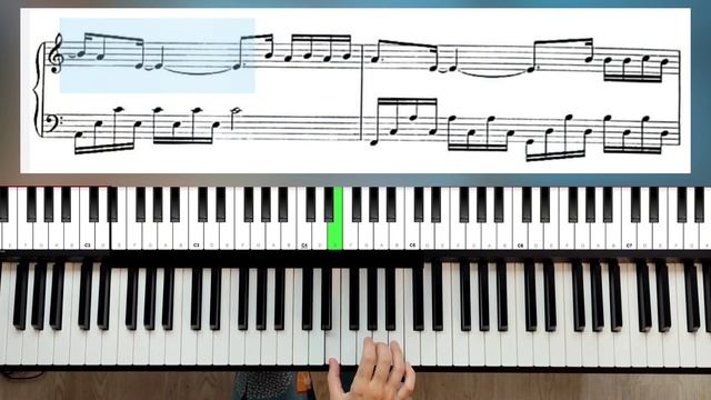 Ludovico Einaudi «Una Mattina» - как играть на фортепиано (урок, тут?