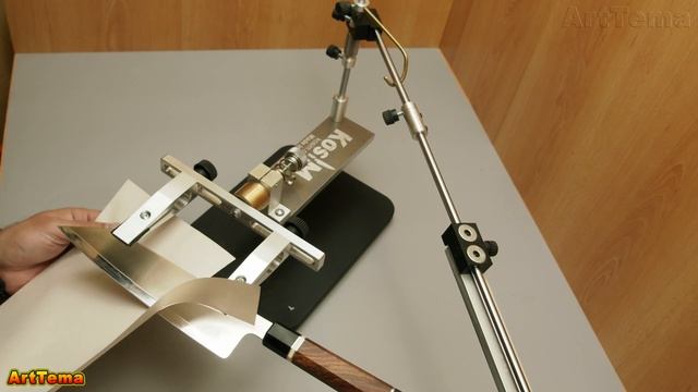 Как наточить шеф нож Xinzuo ZDP 189 с Алиэкспресс 📌 Заточка