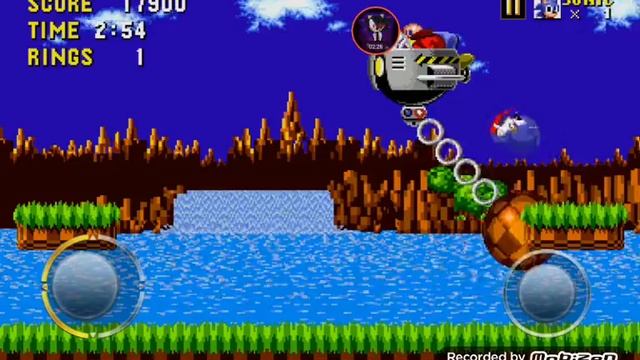 Sonic The Hedgehog  прохождение #2  1 сра**я жизнь!!!!! 😨😠.