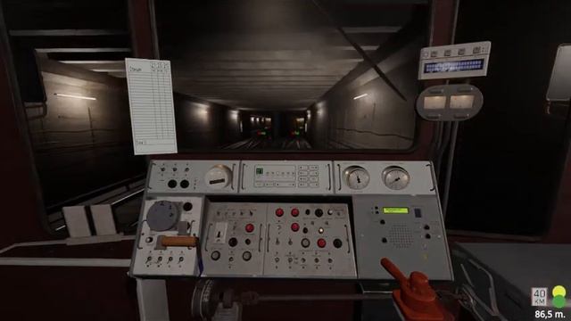 Как завести поезд в Metro Simulator 2/краткое показание смотреть онлайн