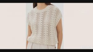 Шикарный узор для топа, туники, футболки..