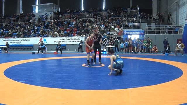 ВОЛЬНАЯ БОРЬБА. Лига борцов Кыргызстана (U 11). НАРЫН-ОШ-1 смотреть онлайн