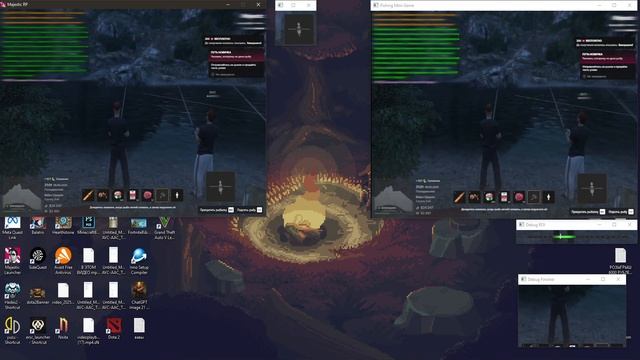 Авто-рыбалка в GTA RP — как фармить без усилий! смотреть онлайн