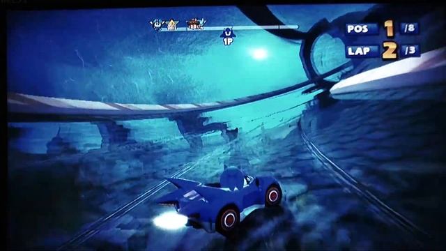 Sonic And Sega All Stars Racing-Руины океана смотреть онлайн