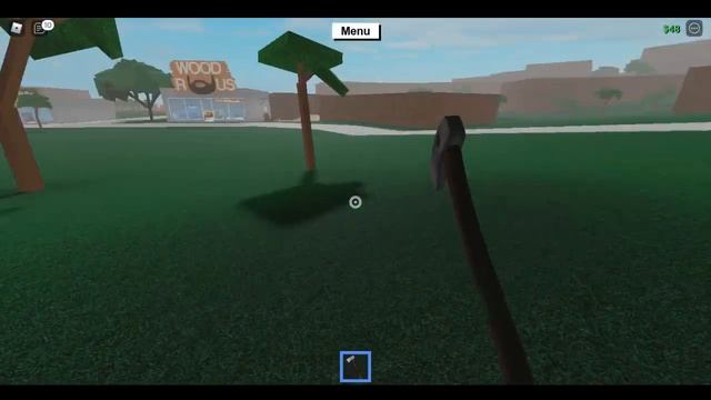 Lumber Tycoon: Серия 4 "Новый топор + Огромное дерево" смотреть онлайн