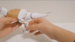 Как сделать подвижную фигурку горгозавра из картона, ?