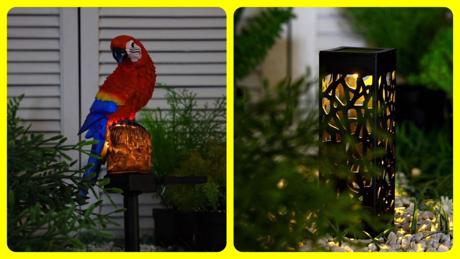 Идеи садовых светильников 🏡✨