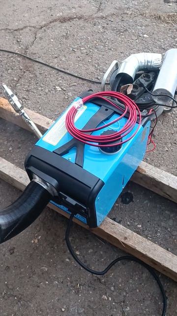 Запуск сухого фена 8 kw от сети 12-24-220 вольт, будет греть ? смотреть онлайн