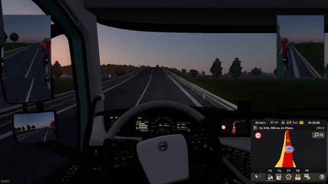 Euro Truck Simulator 2 Не доехал до места разгрузки запись 10 сен? смотреть онлайн
