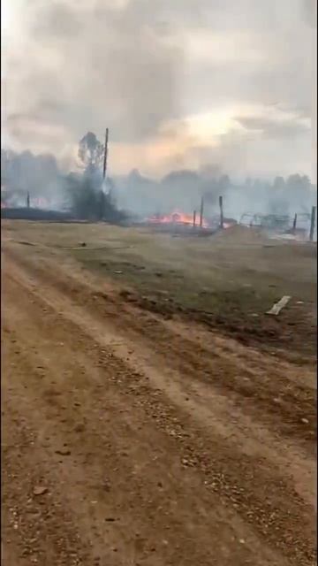Деревня сгорела полностью. Деревня Рождественка сгор?