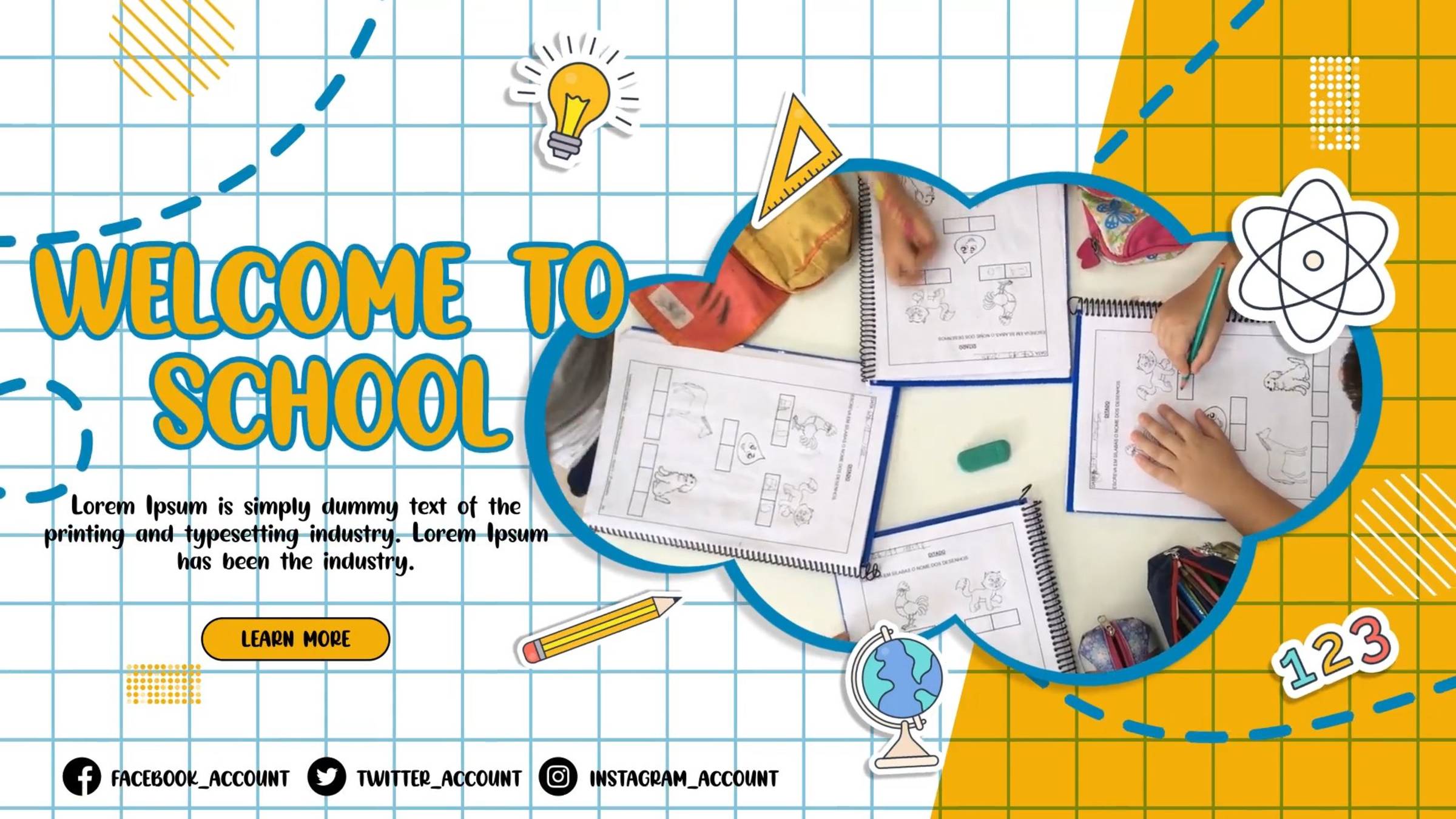 Слайд-шоу Школьное 3 на выпускной или последний звонок. Видеоролик на заказ. Пример